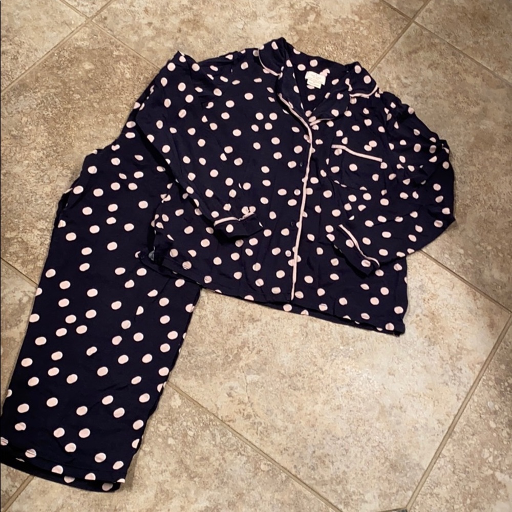 Polka dot Capri PJ’s😴😴